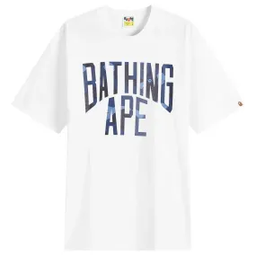 T-shirt BAPE Color Camo Arch Logo Graphic T-Shirt 001TEK801023M-WHT